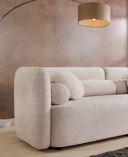 Dizajnový nábytok Pohovka GOLIEDOR bouclé Dekorhome