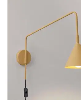 Svietidlá  SL.1698 - Nástenná lampa NOX 1xE14/10W/230V zlatá SL.1698