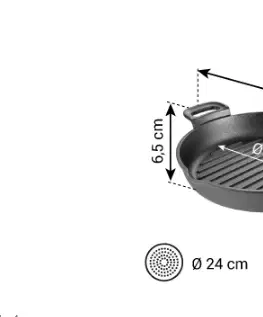 Panvice Tescoma Tescoma panvica grilovacia hlboká MASSIVE ø 28 cm