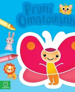 Nalepovačky, vystrihovačky, skladačky První omalovánky: Moje zvířátka - Sylwia Kajdana,Beata Batorska
