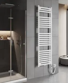 Radiátory do kúpeľne MEXEN/S - Urán radiátor + vykurovacia tyč 1800 x 500 mm, 900 W, biela W105-1800-500-2900-20