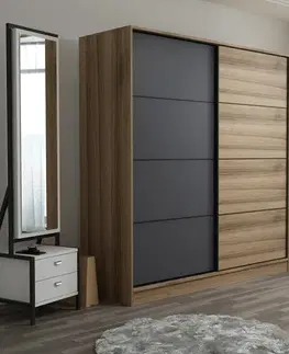 Šatňové skrine Šatníková skriňa Kale - 3172