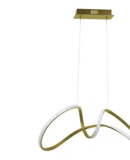 Svietidlá  LED Luster na lanku TESORO LED/48W/230V zlatá ML7953