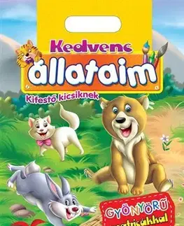 Nalepovačky, vystrihovačky, skladačky Kedvenc állataim
