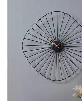 Predlžovacie káble Eglo 425516 - Nástenné hodiny MATSUMOTO 1xAA 60x60 cm čierna 425516