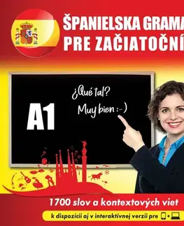 Jazykové učebnice - ostatné Audioacademyeu Španielska gramatika pre začiatočníkov A1