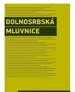 Pre vysoké školy Dolnosrbská mluvnice - Pětr Janaš