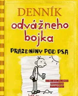Dobrodružstvo, napätie, western Denník odvážneho bojka 4: Prázdniny pod psa, 3. vydanie - Jeff Kinney,Elena Guričanová