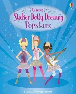 Nalepovačky, vystrihovačky, skladačky Popstars - Lucy Bowman