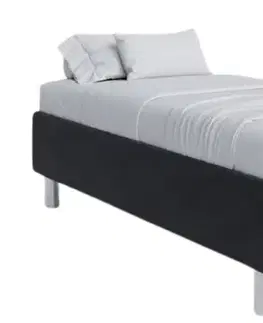 Postele FDM Hotelová posteľ HARMONY | čierna 80 x 200 cm
