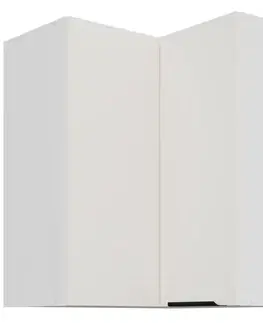 Kuchynské skrinky visiace Kuchynská skrinka Aria-Wh/Wh Anti Fingerprint 60x60 Gn-72 2f (90°)