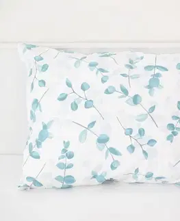 Obliečky MKLozkoviny.sk Obliečka Mako jersey 70×90 cm – Eukalyptus-  -