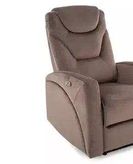 Kreslá Relaxačné kreslo Kronos Velvet