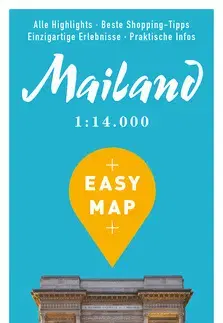 Európa Miláno - Easy Map, 1: 14 000