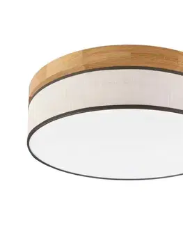Svietidlá BRILAGI - LED stropné svietidlo BELLADONNA LED/36W/230V pr. 40 cm krémová/dub 8590828003632