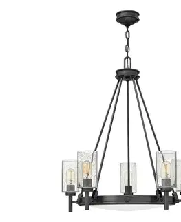 Svietidlá Elstead Hinkley HK-COLLIER5-BX - Luster na reťazi COLLIER 5xE27/40W/230V, priemer 68,5 cm HK-COLLIER5-BX