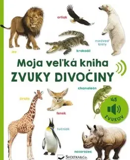 Zvukové knihy Moja veľká kniha - Zvuky divočiny