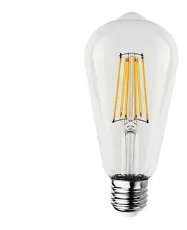 LED osvetlenie  LED Žiarovka FILAMENT ST64 E27/12W/230V 3000K ZLF915