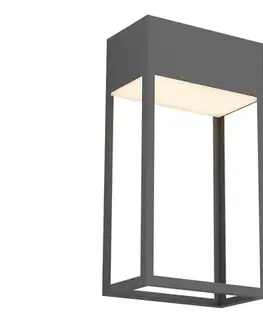 LED osvetlenie Redo 90603 - Vonkajšie nástenné LED svietidlo STAND LED/20W/230V IP65 antracit 90603