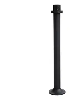 Lampy BRILAGI - Vonkajšia lampová noha HARBOR 1xE27/40W/230V 120 cm IP33 čierna BRZPOLE-1,2M