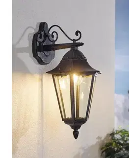 Záhradné lampy Eglo 93456 - Vonkajšie nástenné svietidlo NAVEDO 1xE27/60W/230V IP44 93456