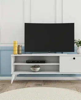 TV stolíky SUSHI TV stolík, biela