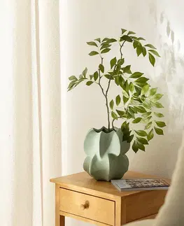 Vázy, misy Váza Petal Green 20x21 cm