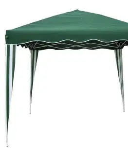 Záhradné slnečníky a doplnky Kinekus Altánok 295x295cm, rýchlozostaviteľný, zelený GARDENKUS