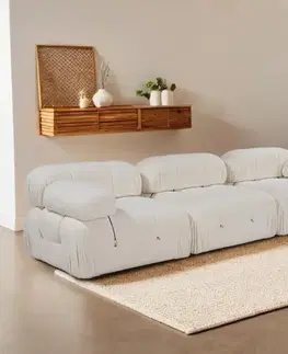 Pohovky a gauče Trojmiestna pohovka Bubble 3 Seater ( L1-O1-1R) V2 - Bouclette