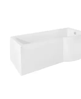 Obdĺžnikové vane Vaňa Inspiro 150x70  P + vaňová zástena