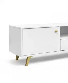 TV stolíky ArtStol TV stolík SIENA | biela