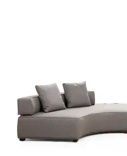 Sedacie súpravy Rohová sedacia súprava / Rohová pohovka Gondol-5 (CHL-SAĞ-CHL-SAĞ) - Grey