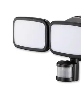 Záhradné lampy Top Light Siena C PIR - LED Reflektor so senzorom SIENA 2xLED/20W/230V IP65 Siena C PIR