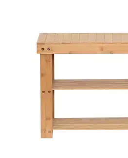 Botníky RAMAS otvorený botník, prírodný bambus