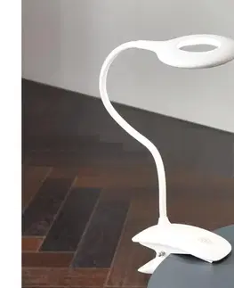 Lampy Eglo 97077 - LED stmievateľná lampa s klipom CABADO LED/3W/5V biela 97077