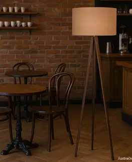 Lampičky Stojacia lampa AYD - 2227 Brown
