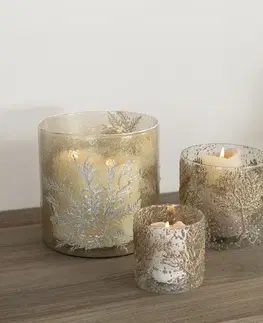 Svietniky Svietnik Twig II ⌀15cm gold