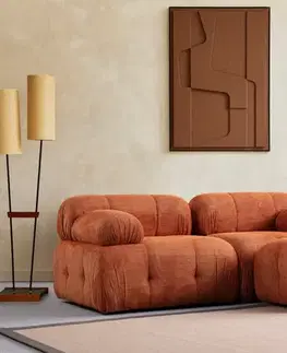 Sedacie súpravy Rohová sedacia súprava / Rohová pohovka Petite 2 - Orange