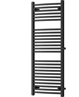 Radiátory do kúpeľne MEXEN - Ares vykurovací rebrík/radiátor 1200 x 500 mm, 531 W, čierna W102-1200-500-00-70-S