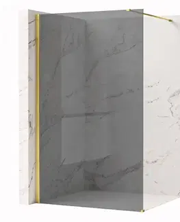 Sprchové dvere REA/S - Sprchová zástena Flexi Grey / Gold 140 KPL-K99780
