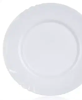 Dekorácie a bytové doplnky Sklenený tanier plytký Cadix 25 cm