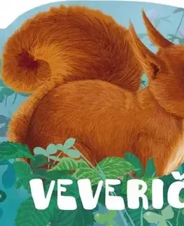 Leporelá, krabičky, puzzle knihy Veverička