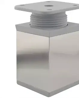 Nábytkové nohy a pätky Nábytková noha DAKP-27  60mm chróm STAHL