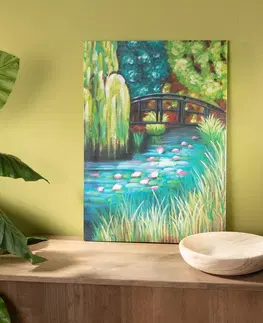 Obrazy Plátno maľba Bridge 50 x 70 cm