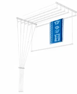 Sušiaky na bielizeň Stropný sušiak na bielizeň Ideal 6 tyčí, 220 cm , 220 cm