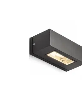 Svietidlá RED - Design -R10439 - Vonkajšie nástenné svietidlo WOOP 1xR7s/48W/230V IP54 R10439
