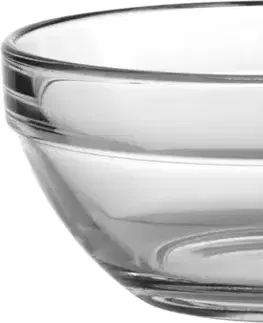 Misky polievka, kompót, šalát MAKRO - Miska šalát sklo 17cm 6ks