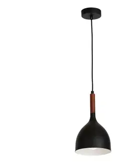 Svietidlá  Luster na lanku NOAK WOOD 1xE27/60W/230V 1389