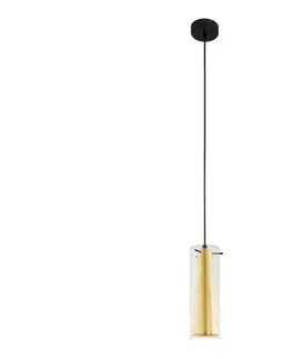 Svietidlá Eglo 97651 - Luster na lanku PINTO GOLD 1xE27/60W/230V 97651