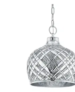 Svietidlá Eglo 49675 - Závesné svietidlo SALTASH 1xE27/60W 49675